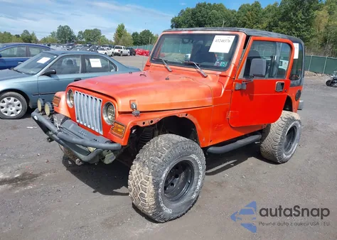 2002 Jeep Wrangler X из США, поврежденный, VIN 1J4FA39S22P731157